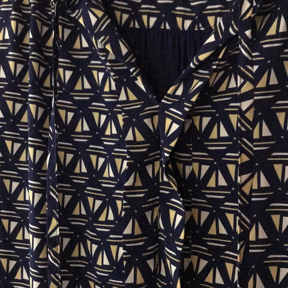 Blue Anthropologie blouse - Picture 2 of 5